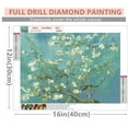 thumbnail image 7 of 2 Pack 5D Diamond Painting Kits for Adults, Full Drill Van Gogh Diamond Art Painting DIY for Home Wall Decor Gift 30x40cm, 1-2-19, 7 of 7