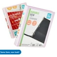 thumbnail image 3 of (2 pack) Pen+Gear Durable View 1" D-Ring Binder, Lilac 1-Pack, 3 of 8