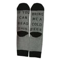 thumbnail image 6 of TINYSOME Funny Saying Crew Socks If You Can Read This Bring Me Beer Letters Hosiery Gifts, 6 of 11