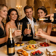 thumbnail image 5 of Plastic Champagne Flutes, Qissep 50 Pack 5 oz Clear Disposable Champagne Glasses for Wedding Celebration Birthday Party Wine Tasting New Years Eve Party Supplies, 5 of 7