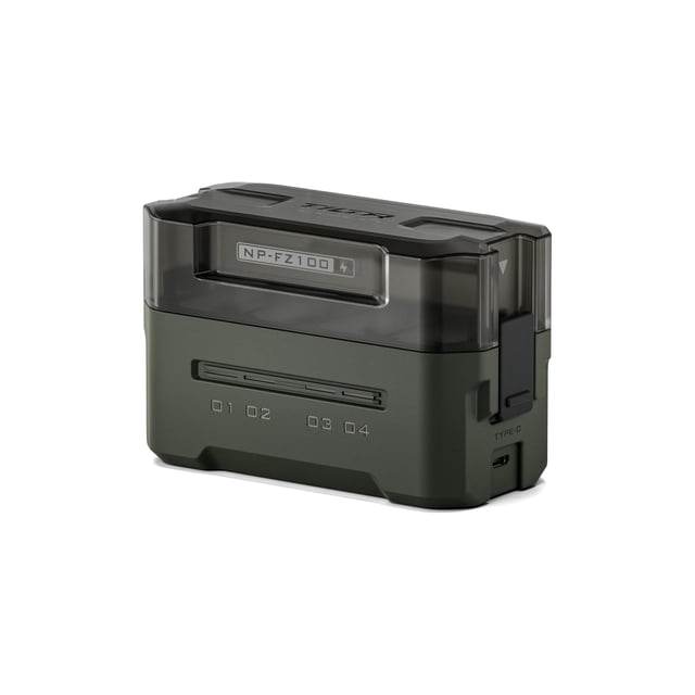 Cargador de Baterías Tilta NP-FZ100 4 Ranuras USB-C 45W Carga Rápida