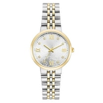 Time & Tru Ladies Two-Tone Bracelet Watch