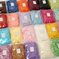 thumbnail image 2 of CSChome Râpe à Papier Raphia Résistante aux Couleurs Remplissage Raphia : Remplissage de Confettis Multicolore pour Emballage Cadeau, 2 of 7