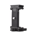 thumbnail image 1 of Anoder AD-06 Universal Phone Tripod Mount Phone Holder & Quick Release Plate 2-in-1 with Cold Shoe Mount 1/4 Inch Screw Hole Bubble Level for Smartphones Vlog Live Streaming Video Conference Online, 1 of 6