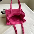 thumbnail image 2 of Bolso de mano para mujer, bolsa informal de paja para axilas, tejido cuadrado de gran capacidad para vacaciones Ndcxsfigh Para Estrenar, 2 of 5