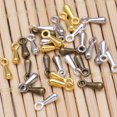 thumbnail image 4 of 1000PCS DIY Alloy Accessories Extender Chain End Droplet Pendant Delicate Tail Chain Pendants for Crafts Jewelry Making Ancient Bronze, 4 of 4