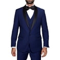 thumbnail image 1 of Statement Wool Tuxedo Mens Sapphire Blue 3 Piece TUX-SH, 1 of 1