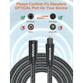 Optical Extension Cable Digital Toslink Male to Female S/PDIF Cords