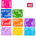 thumbnail image 1 of Mariachi Papel Picado Mexican Plastic Banner (10 Pack) - 10 x 10 Large Panels / 16 Feet Long - Great Mexican Party Decorations Prefect For Birthday, Party, and More by Ole Rico, 1 of 6