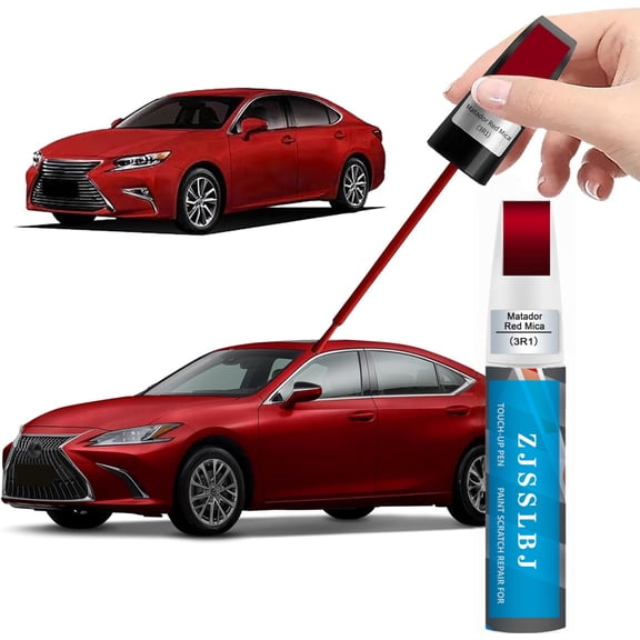 Matador Red Mica(3R1) Touch Up Paint for Lexus-Exact Match 2 in 1 touchup Paint Pen for Chips and Nicks Repair Car Paint Scratch Repair Kit