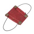 thumbnail image 2 of Archery Arm Guard Adjustable Strap Second Cowhide Arm Protector Pad for Outdoor Shooting Hunting Red, 2 of 8