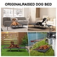 thumbnail image 4 of Ktaxon 60"D x 37"W Elevated Raised Cooling Cots Bed for Large Dogs, Portable Indoor & Outdoor Pet Hammock with Skid-Resistant Feet, 4 of 10