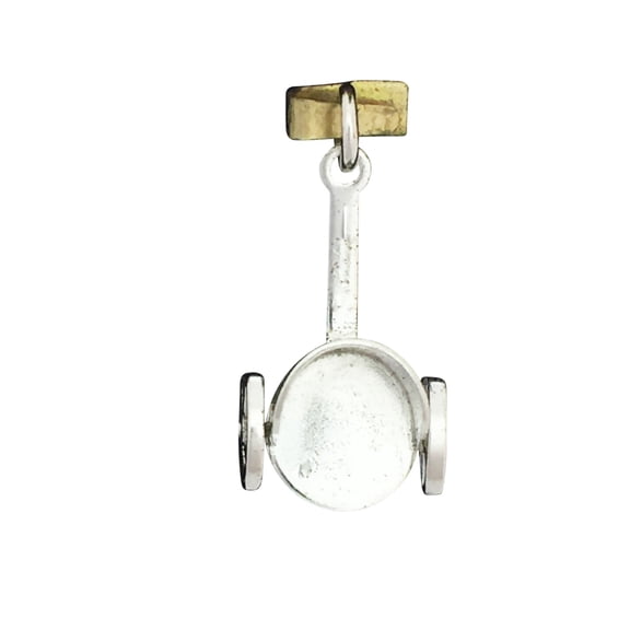 Sterling Silver Chariot Charm