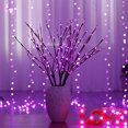 thumbnail image 4 of Luz De Rama Lámpara La rama de sauce artificial LED enciende la luz nocturna con pilas para el jardín del partido Sywqhk Para estrenar, 4 of 8