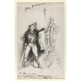 thumbnail image 3 of Thomas Nast 17x24 Black Modern Framed Museum Art Print Titled - The King of Italy Masquerading as a Mafia, 3 of 5