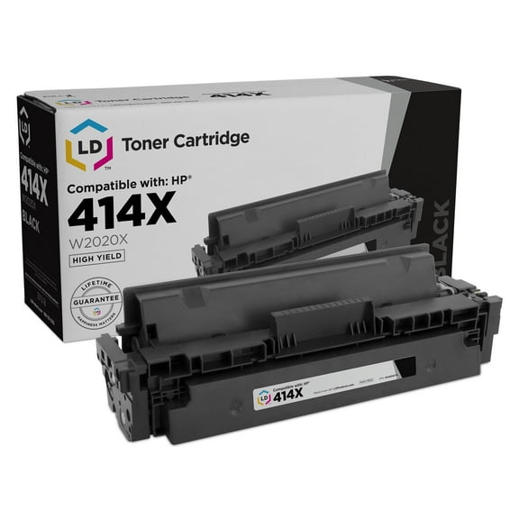 LD Products Compatible Replacement for HP 414X W2020X HY Black Toner for M454dn, Pro MFP M479dw