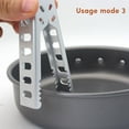 thumbnail image 5 of Nonslip Pot Pan Grippers Hot Dish Plate Bowl Clip Zinc Alloy Hot Dish Plate Clip, 5 of 14
