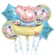 thumbnail image 4 of Juego de 5 globos de la serie Peppa Pig con dibujos animados para Navidad, Papá Cerdito, George, decoración de cumpleaños para niños, globos de aluminio para fiestas, 4 of 5