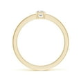 thumbnail image 2 of ANGARA Natural 0.32 Ct. Diamond Solitaire Ring in 14K Yellow Gold for Women (Ring Size: 11.5), 2 of 9