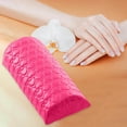 thumbnail image 3 of Xingzhi Repose-Ongles Outil de Manucure Support de Maquillage Coussin de Salon Rose Rouge, 3 of 9