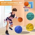 thumbnail image 3 of BAELLERT Silent Basketball Set Indoor Dribble Dream Silent Basketball Noiseless Foam Ball for Indoor Activities Lightweight Great Gift Option, 3 of 8