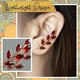 thumbnail image 4 of Pendientes De Gancho Para La Oreja Para Mujeres Y Niñas, Pendientes Sin Perforación, Regalo De Joyería 1 Par matsuzay AP006144-01, 4 of 6