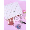 thumbnail image 2 of Neceser de Maquillaje Acolchado de Algodón WDOplteas Cereza 2 Unidades, 2 of 9