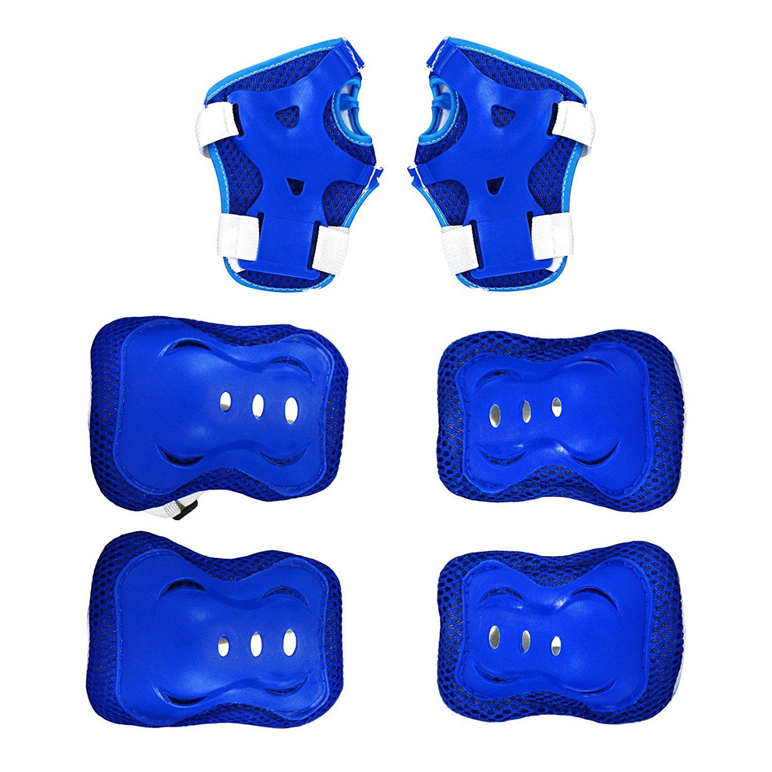 Kids Protective Gear Set Knee Pads Elbow Pads Wrist Guards For Skateboarding Roller Skates Cycling Rollerblade BMX Bike... by