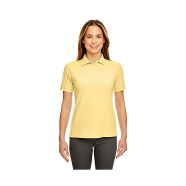 UltraClub Women's Classic Pique Polo Shirt, Style 8530