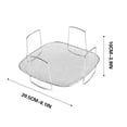 thumbnail image 2 of Stainless Steel Frying Pan, Baking Rack, Steaming Rack, Vegetable Dehydration Rack, Barbecue Net Accessories, Bread Rack, 2 of 7