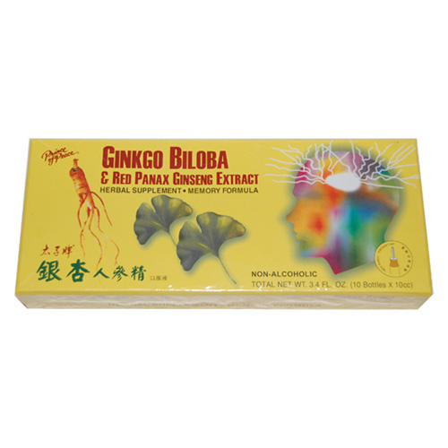Buy Prince Of Peace Ginkgo Biloba And Red Panax Ginseng Extract, Memory