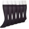 Men's Nylon Crew Socks - 6 Pairs
