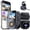 Black-4k+2.5k, variant on Vantrue AI 4K Dash Cam ADAS ,STARVIS 2, Front Dash Cam,HDR Dashcam, PlatePix Night Vision, 5G WiFi, Voice Control, GPS, 24H Buffered Parking Mode, 1TB Max