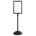 thumbnail image 2 of Safco Product 4117BL Write Way Rectangle Message Board, Black, 2 of 4