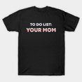thumbnail image 1 of Boy Mom Mother Day Battery Level Low Energy Parenting Humor Unisex T-Shirt, 1 of 4