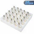 thumbnail image 2 of AC230V Globe LED G40 Bombilla Lámpara 25 Pack E12 Base Socket Holder IP44 Resistencia al agua Blanco cálido para String Light Home Party Decoración Boda esquí esquí Gafas de esquí, 2 of 5