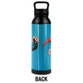 thumbnail image 2 of Superman Official Character 24 oz Insulated Canteen Water Bottle, Leak Resistant, Vacuum Insulated Stainless Steel with Loop Cap, Black, 2 of 7