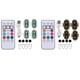 thumbnail image 2 of Control remoto LED luz estroboscópica Yuarrent 8 colores 10 modos USB recargable, 2 of 6