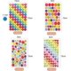 thumbnail image 2 of 20 Sheets Kids Stickers 1375 Pieces Kids Stickers Heart Star Dots Colorful Stickers for Kids DIY Accessories Crafts, 2 of 5
