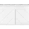 thumbnail image 4 of Forever Eclectic Hampton 4-in-1 Convertible Flat Top Crib, Matte White, 4 of 8
