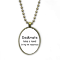 thumbnail image 1 of Http tomar una mano llevar mi felicidad temporada Collar Colgante de cadena vintage Colección de joyas colgantes Unbranded M, 1 of 3