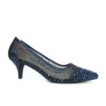 thumbnail image 2 of Lunar Womens Alisha Faux Gemstone Court Shoes, 2 of 5