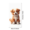 thumbnail image 3 of LUUFILx Adorable Puppy Print Backdrop Background Decor Photography Props Party Supplies Banner Birthday Decoration Photo Display, 3 of 9