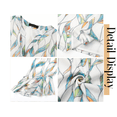 thumbnail image 6 of Fantaslook Blouses for Women 3/4 Ruffle Sleeve Summer Tops V Neck Business Work Blouse Dressy Casual Shirts, 6 of 9
