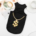 thumbnail image 1 of Funny and Breathable Thin Pet Vest T-Shirt - Affordable Fashion for Small Dogs, Cats, and Puppies ShopWise Round, 1 of 11