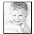 thumbnail image 2 of ArtToFrames 30" x 34" Black Square with Gold Beads Picture Frame, 30x34 inch Black Wood Poster Frame (WOM-5021),  Pack, 2 of 7