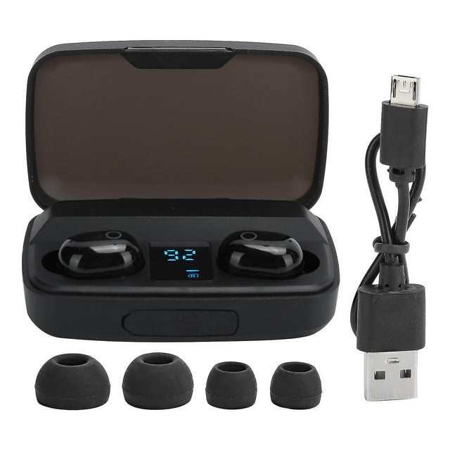 TWS Wireless Bluetooth In-Ear Headphones, Touch Control, Digital Display