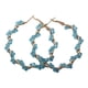 thumbnail image 5 of Qarigey 1 par de pendientes circulares de diamantes de imitación para aniversario, trabajo de boda, pendientes de aro Retro, orejas simples, Type2 NO2, 5 of 6