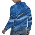 thumbnail image 6 of Wukai Sparkling With Blue Print Men Hoodies Fleece Sweatshirts Long Sleeve Sweaters Pullover Fall Outfits Winter Clothes-Medium, 6 of 7