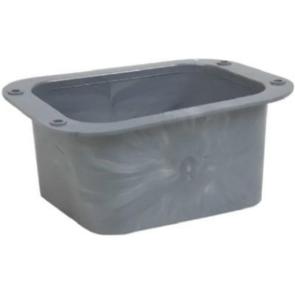 85051 2 x 3 in. Plastic Drop Outlet, C Style